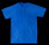 plain, neon blue T-shirt